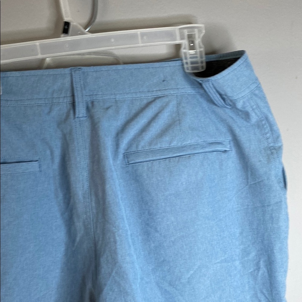 Men's Blue Casual Shorts - Picture 6 of 7